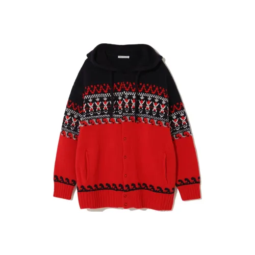 Fragment Design Fragment Design FW23 Tribal Tree Series Красный Мужской Трикотаж