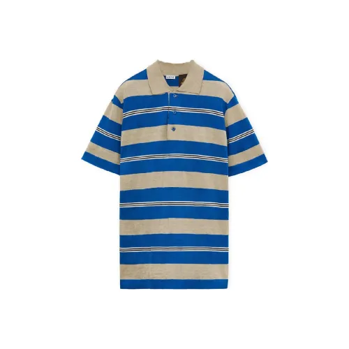 LOEWE x ON ANGPAO FW24 Поло Мужское Синее