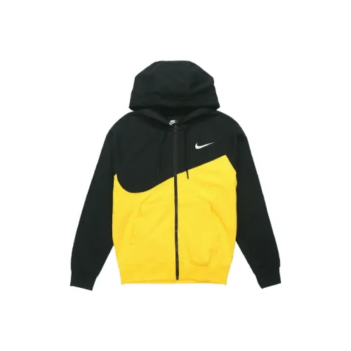 Nike Черный Желтый Мужские Куртки