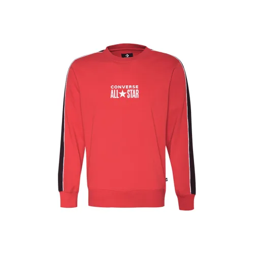 Конверс Красный Мужской Свитшот