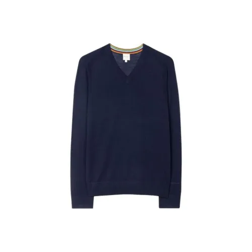 Paul Smith Морской синий Мужские Свитера