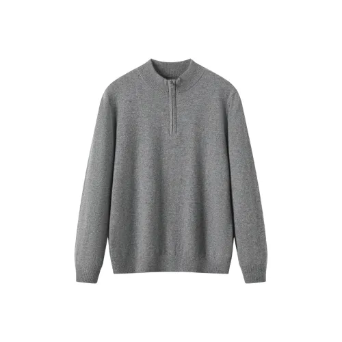 H YXIANG Кашемир Свитер Мужской