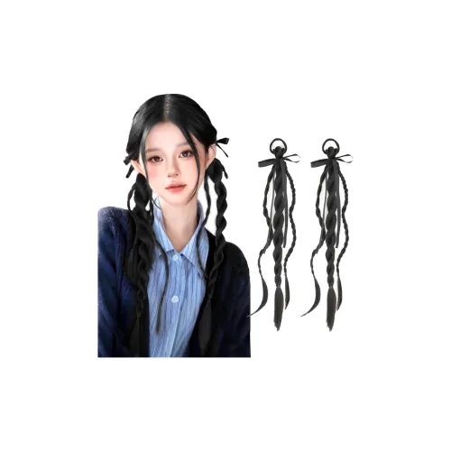 MUNINGFEI Little Медвежонок Лента Двойной Твист TWISTED Косичка Парики