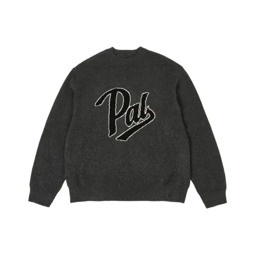 Дворцовый угольно-черный унисекс свитеры