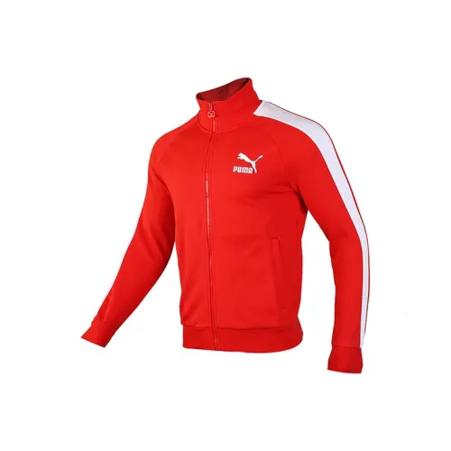 PUMA Essentials Ярко-красные Мужские Куртки