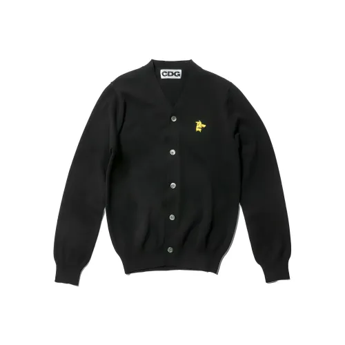 CDG Collaboration Черные Мужские Свитера