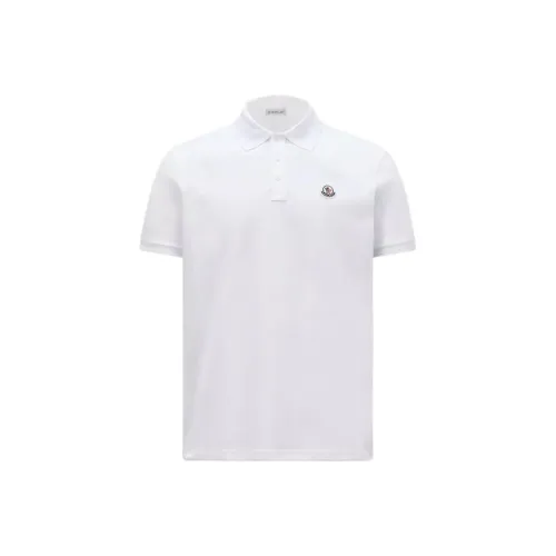 Moncler Белая Мужская Поло