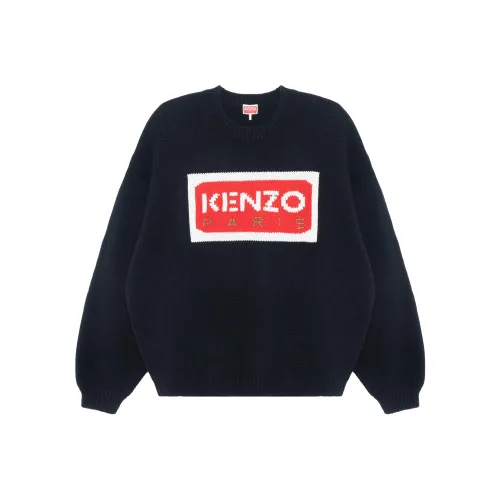 KENZO Мужские черные свитеры