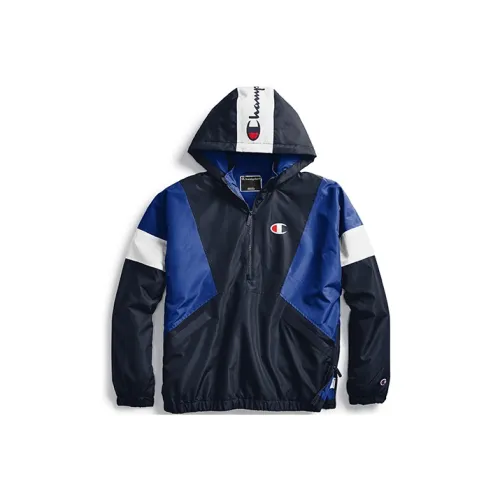 Champion Куртка Версия для США Мужская Темно-синий Королевский синий