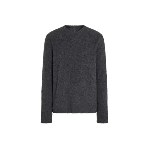 Ermenegildo Zegna Серый Мужской Кашемировые Свитера
