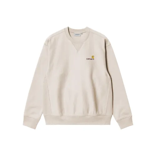 Carhartt WIP American Script FW24 Свитшот Мужской Moonlight White