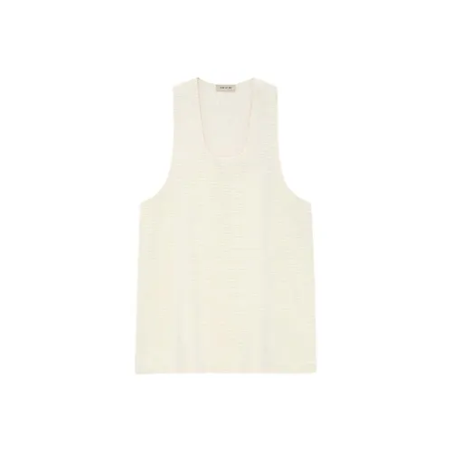 Fear Of God SS24 Season 8 Collection Оттоманка Ткань в рубчик Майка Унисекс Крем Крем