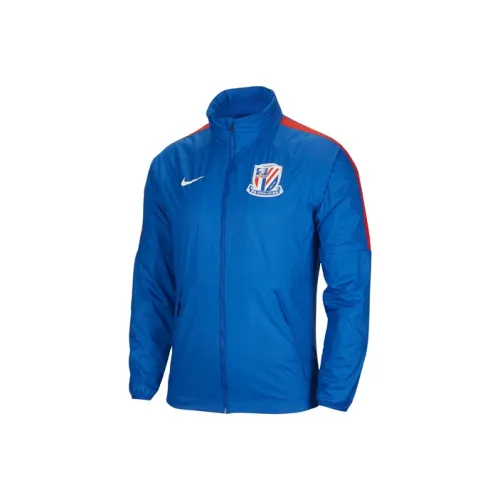 Nike Blue Men's Jackets Найк Синий Мужские Куртки