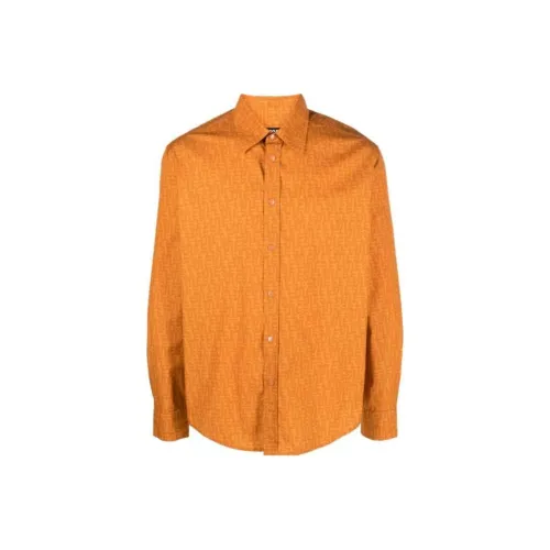 DIESEL Orange Мужские Рубашки