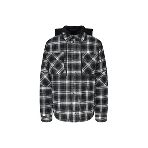 Off Белый FW20 Черный Мужские Куртки