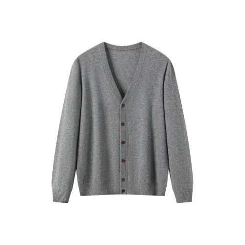 H YXIANG Кашемир Свитер Мужской