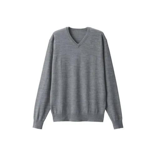 MUJI Мужские кашемировые свитеры