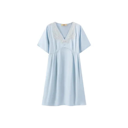 MB Ночная сорочка Женская Облачно-синий