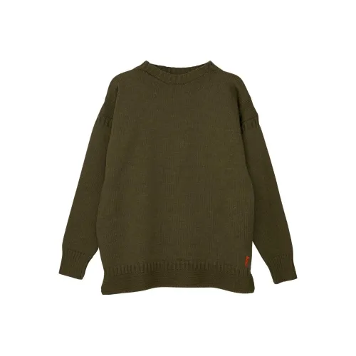 HYSTERIC GLAMOUR совместный бренд Хаки Мужские Свитера