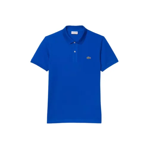 LACOSTE Поло Мужское Средне-Синий