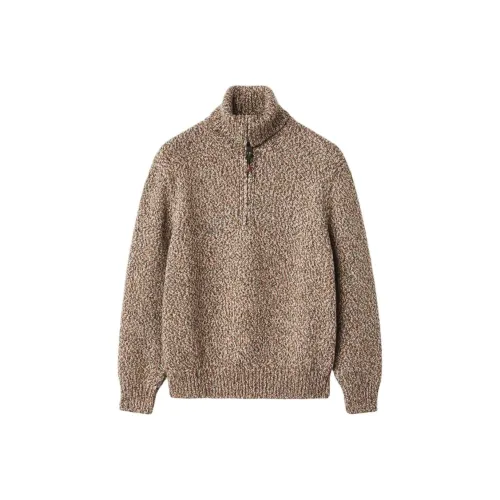 Loro Piana Оранжевый/Светло-фиолетовый/Кассава Мужские кашемировые свитеры