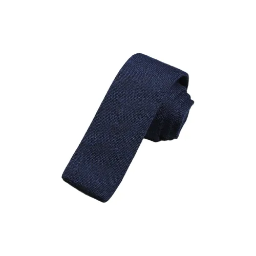 GOLDLION Овечья шерсть Галстуки Мужской Средний синий