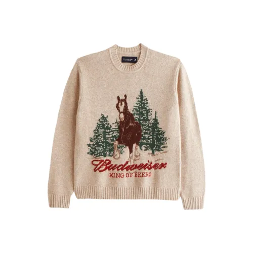 Abercrombie＆Fitch Белый Перец Цветочный Мужские Свитера