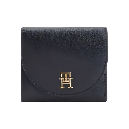 Tommy Hilfiger Переработанный полиэстер с полиуретаном Кошелек среднего размера Мужской Черный