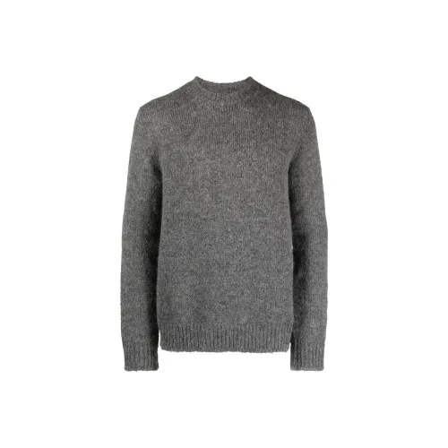 JIL SANDER Серые Мужские Свитера