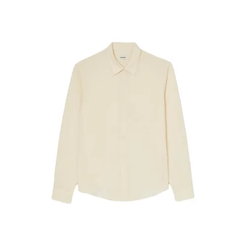 Sandro Светло-янтарный Мужские Рубашки