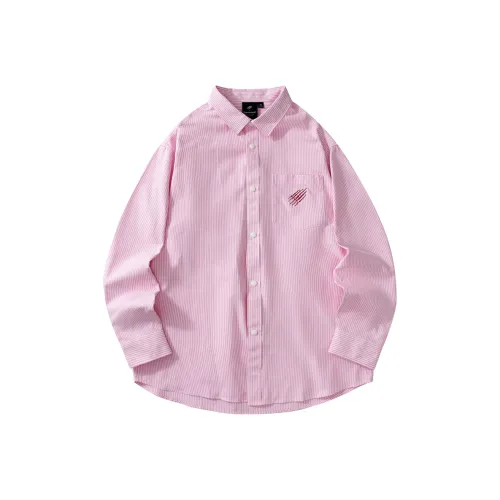 Suamoment Vintage Casual Свободный крой Рубашка Пара Топ Унисекс