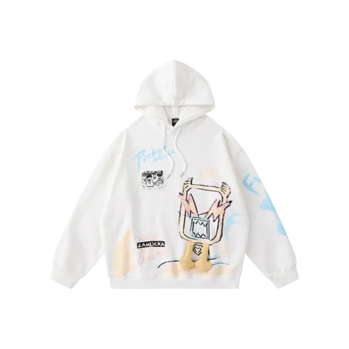 LAMLICKA Свитшот Унисекс Белый