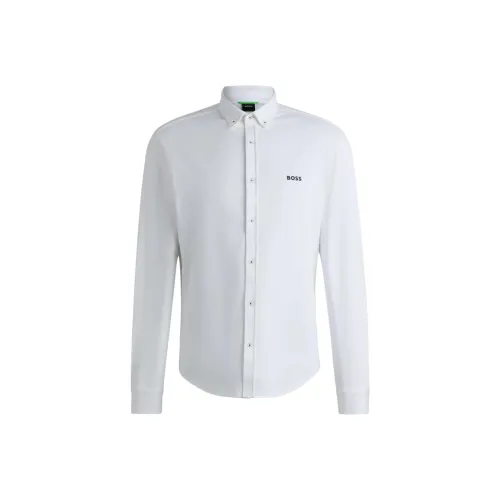 Hugo Boss Белые Мужские Рубашки