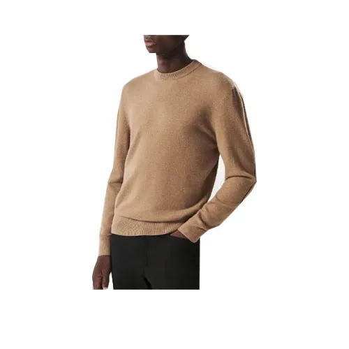 HERMES Коричневые Мужские Свитера