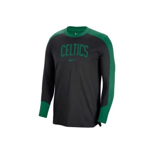 NBA Boston Celtics Nike Толстовка Мужская Черная Зеленая