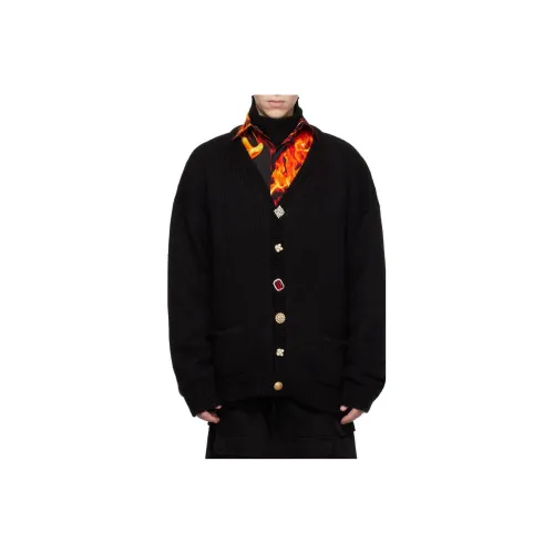 Vetements Черный Мужской Трикотаж
