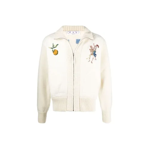 Off Белый FW20 Экрю Мужские Куртки