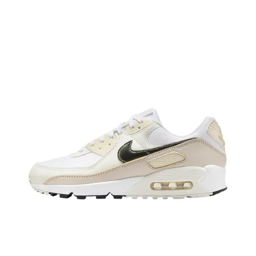 Nike Air Max 90 Low Топ Повседневная обувь Женская Бежевая