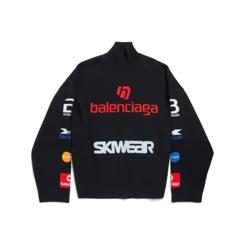 BALENCIAGA Черный Унисекс Свитеры