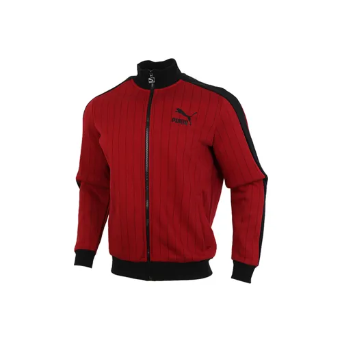 PUMA Темно-красные Мужские Куртки
