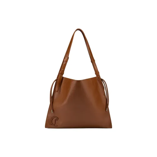 CL Телячья кожа Сумка через плечо Женская Коричневая