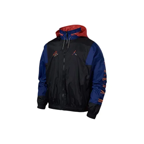 JORDAN Синий Черный Красный Многоцветный Мужские Куртки