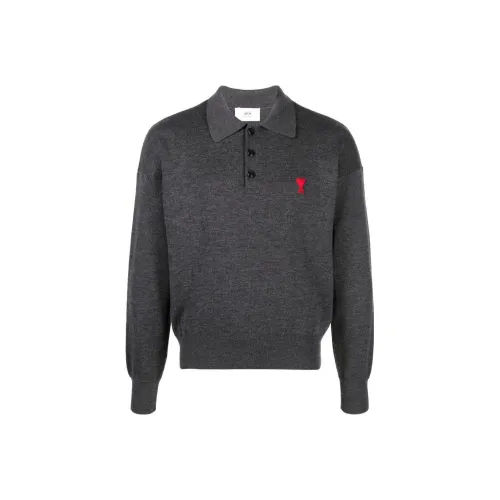 amiparis Темно-серый Мужские Свитера