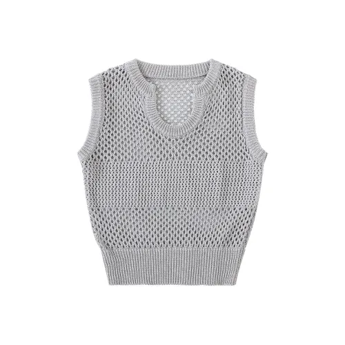 CONP Матовый серебристый унисекс жилеты