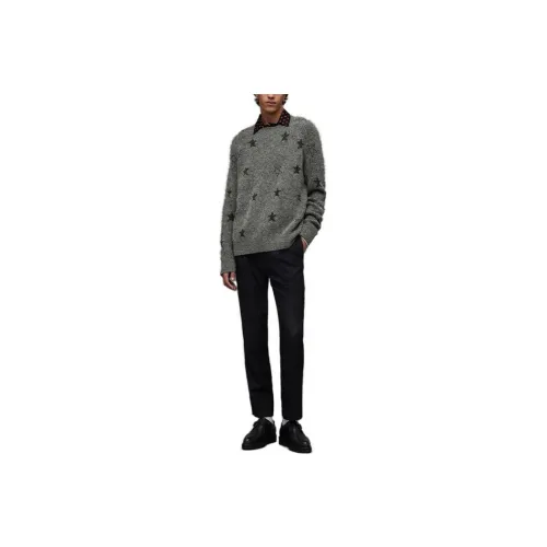ALLSAINTS Серые Мужские Свитера
