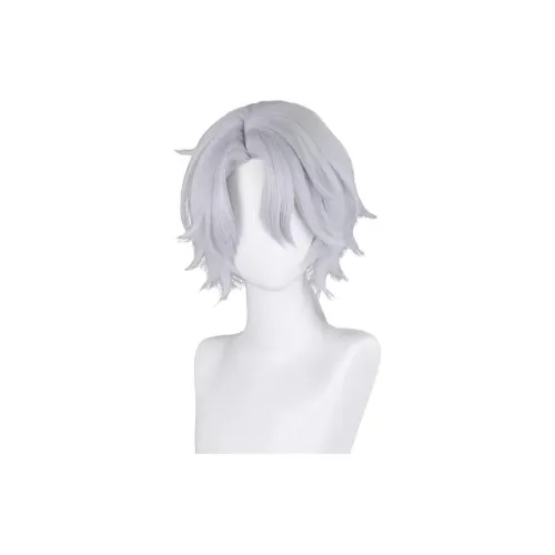 SHUYUAN Перука для косплея Morgue Высокотемпературная пряжа Короткие прямые волосы