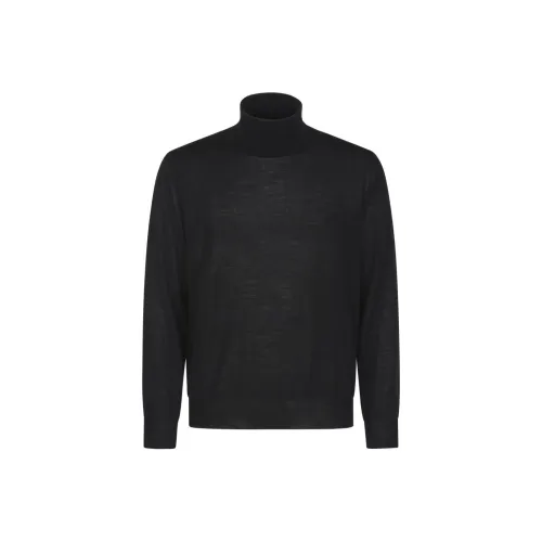 Canali Черные Мужские Свитера