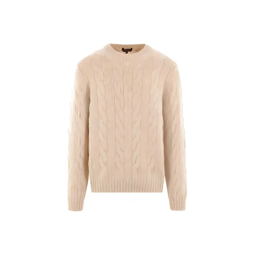 Loro Piana Сливочный Мужской Кашемировые Свитера