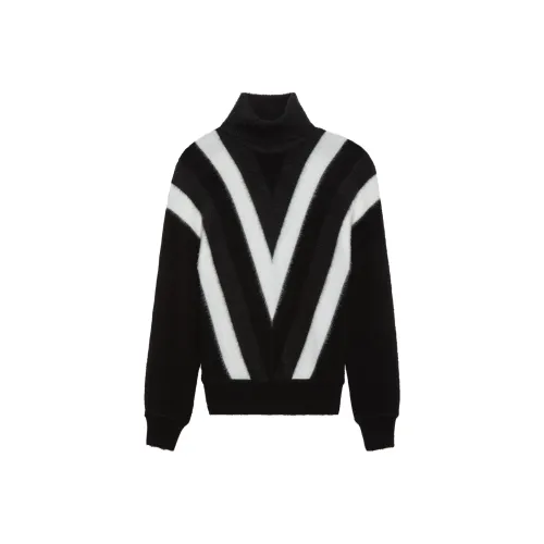 SAINT LAURENT FW23 Свитер Мужской Черный