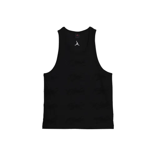 JORDAN Мужские майки черного цвета
